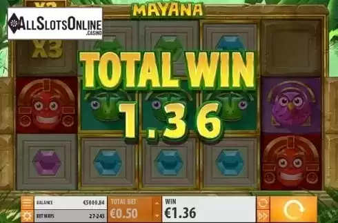 Screen 6. Mayana from Quickspin