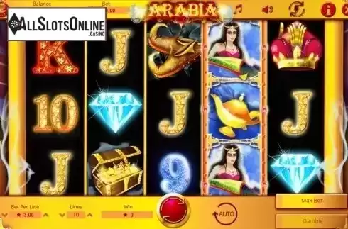 Screen4. Arabia from Booming Games