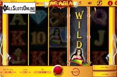Screen5. Arabia from Booming Games