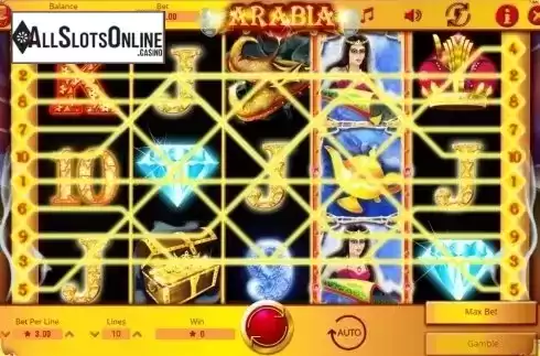 Screen3. Arabia from Booming Games