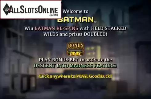 Game features 1. Batman from NextGen
