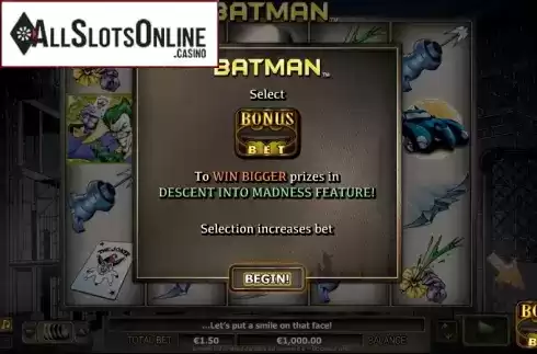 Game features 2. Batman from NextGen