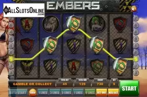 Game workflow 2. Embers from GameX