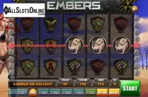 Game workflow 3. Embers from GameX