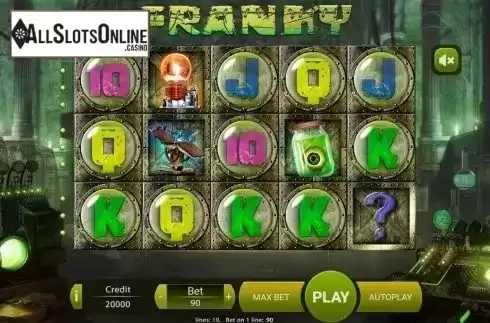 Reel screen. Franky from X Play