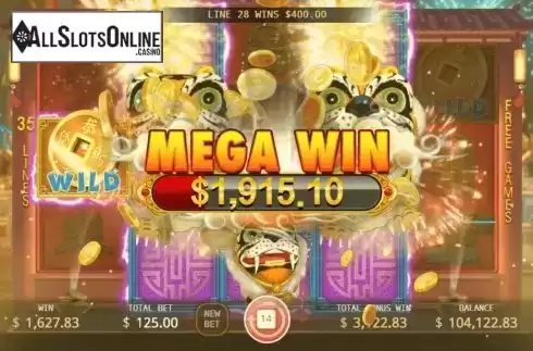 Mega Win. Hu Yeh from KA Gaming