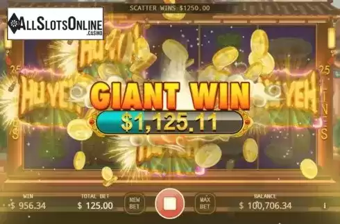 Giant Win. Hu Yeh from KA Gaming