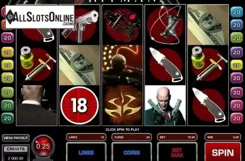 Screen6. Hitman from Microgaming