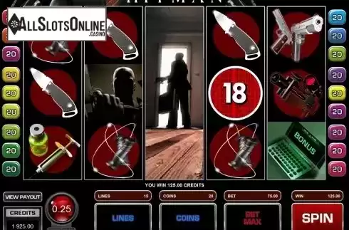 Screen9. Hitman from Microgaming