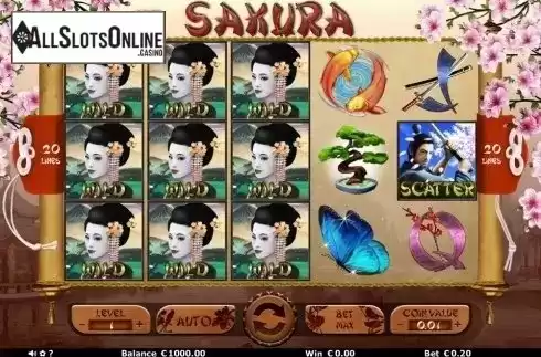 Screen 1. Sakura from Join Games