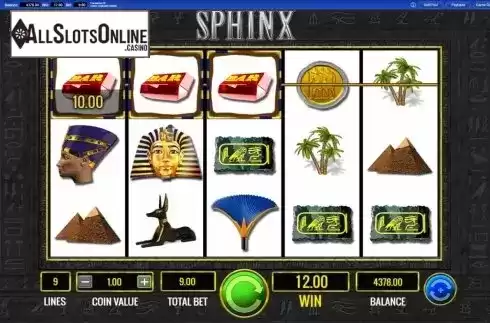 Win Screen 2. Sphinx from IGT