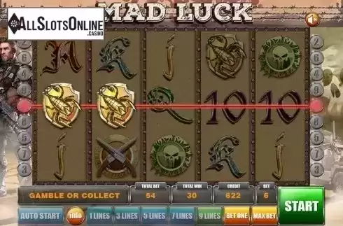 Game workflow 2. MadLuck from GameX