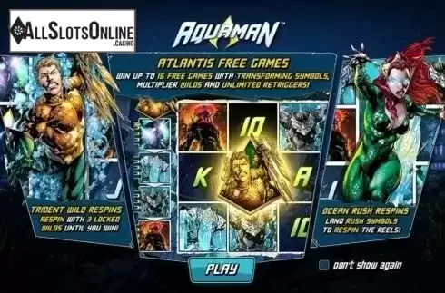Info. Aquaman from Playtech