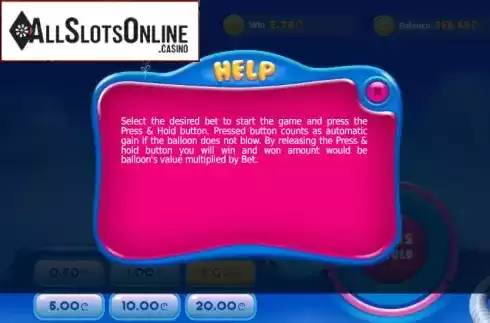 Info. Balloon from Smartsoft Gaming