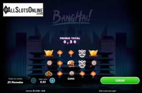 Game Workflow after Win screen. BangHai! from Roxor Gaming