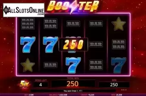 Screen 4. Booster from iSoftBet