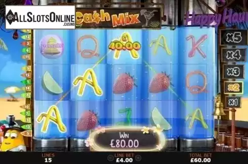 Win Screen 3. Cash Mix from SUNFOX Games