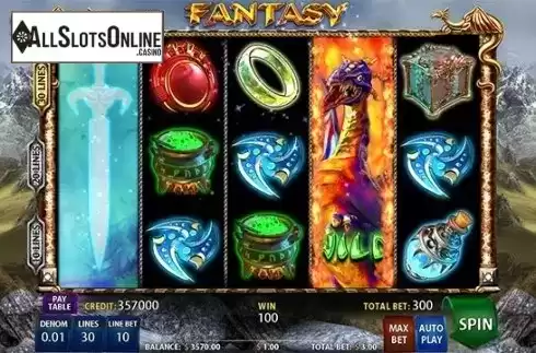 Expanding Wild screen. Fantasy from FUGA Gaming