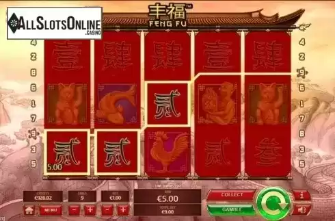 Win screen. Feng Fu from Tom Horn Gaming