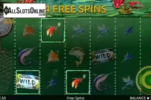 Free Spins 2. Hooked from Booming Games