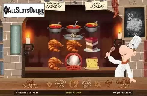 Win screen. Le Chef from Magnet Gaming