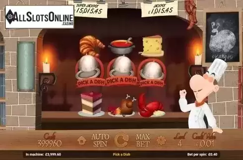 Pick a Dish win screen. Le Chef from Magnet Gaming