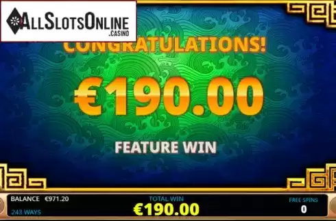 Free Spins Win. Longgui from Gamefish Global