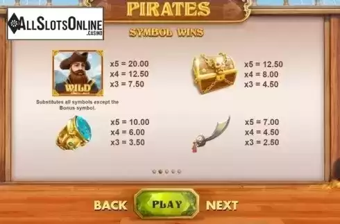 Screen2. Pirates from Cayetano Gaming