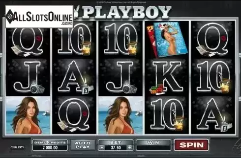Game workflow . Playboy from Microgaming