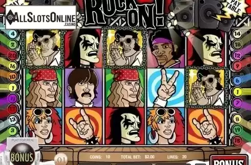 Screen6. Rock On! from Rival Gaming