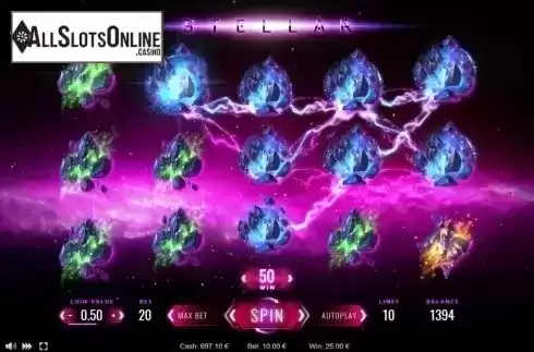 Win Screen 2. Stellar from Thunderspin