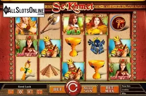 Reel Screen. Sekhmet from Probability Gaming