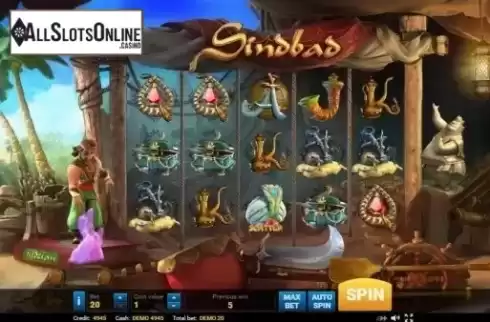 Reel screen. Sindbad (Evoplay) from Evoplay Entertainment