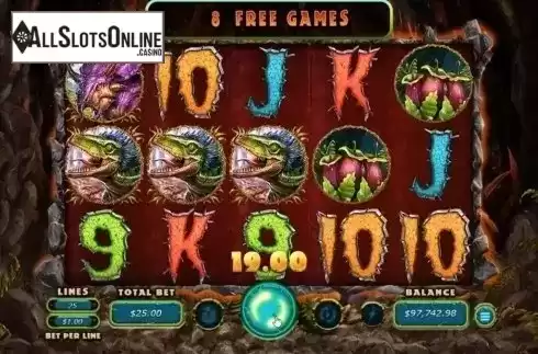 Free Spins 4. T-Rex 2 from RTG