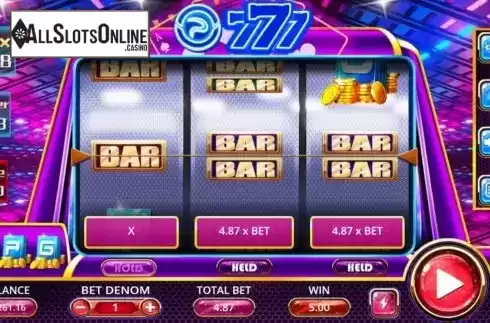 Win Screen 2. TPG 777 from Triple Profits Games