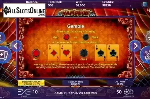 Gamble. Vampeon from DLV