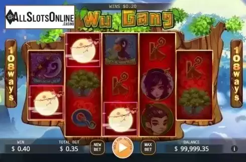 Win Screen 1. Wu Gang from KA Gaming