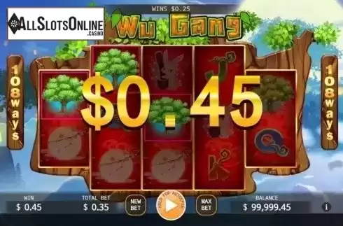Win Screen 2. Wu Gang from KA Gaming