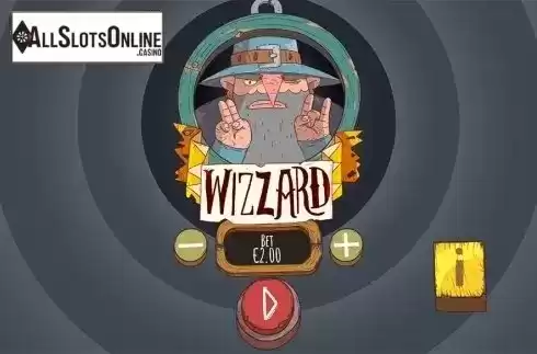 Intro screen. Wizzard from Mighty Finger