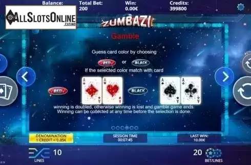 Gamble. Zumbazi from DLV