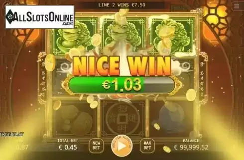 Win Screen 1. 9 Lucks from KA Gaming