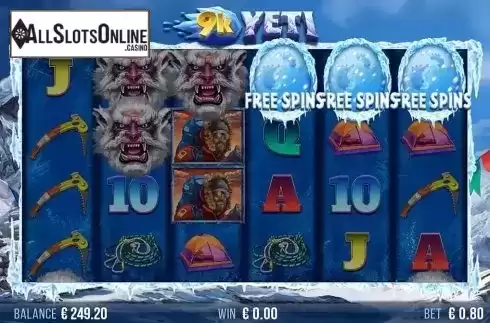 Free Spins 1. 9K Yeti from 4ThePlayer