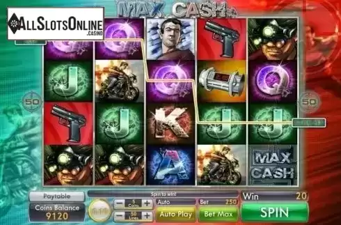 Win Screen 2. Max Cash from Genii