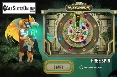 Intro screen 1. Mayanera from Spinmatic