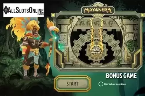 Intro screen 2. Mayanera from Spinmatic