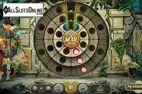 Win screen 1. Mayanera from Spinmatic