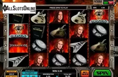 9. Megadeth from Leander Games