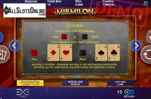 Gamble. Mirmilon from DLV