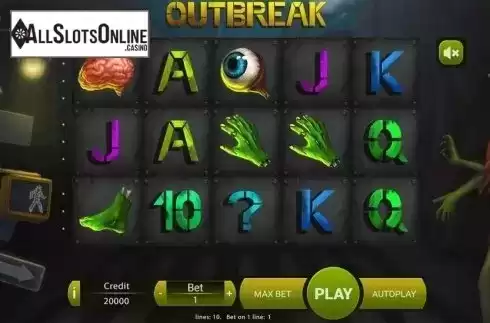 Reels screen. Outbreak from X Play
