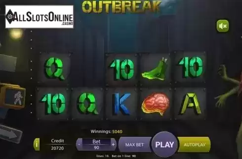Game workflow 4. Outbreak from X Play